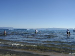 Crystal Clear Water of Lake Tahoe